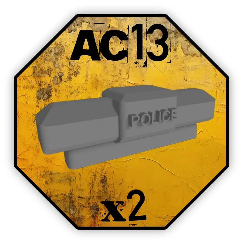 Gyrophare Police GasRoad - AC13