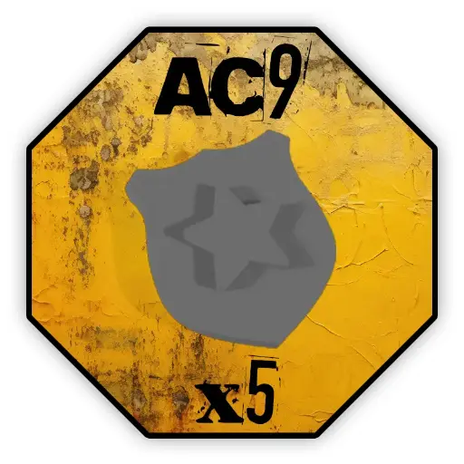 Badge Shérif GasRoad - AC9